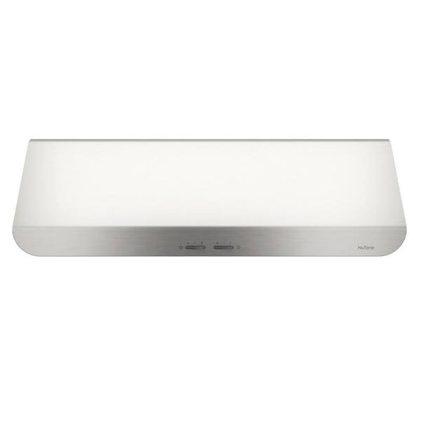 Broan-NuTone Ananda NPDP1 30 in. Convertible Under Cabinet Range Hood with Light in Stainless Steel