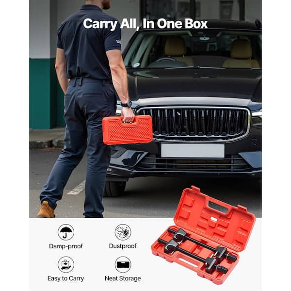 AUP 2-Piece Coil Spring Compressor Tool For MacPherson Struts, Garage Tool, AUP10501UA400P