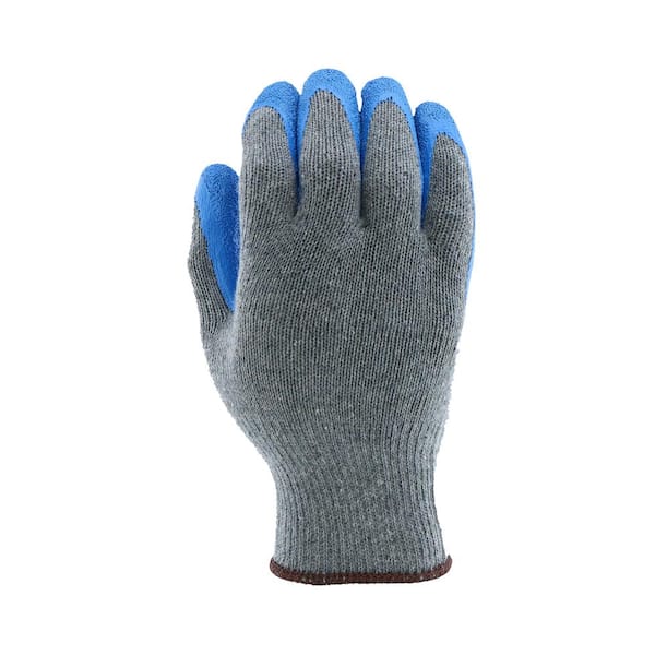 200 Pack] Latex Dipped Nitrile Coated Work Gloves Large - String Knit  Cotton Coated Work Safety Gloves Great for Construction, Warehouse, Home,  Landscaping, Moving, Mechanic Cotton Disposable Gloves 