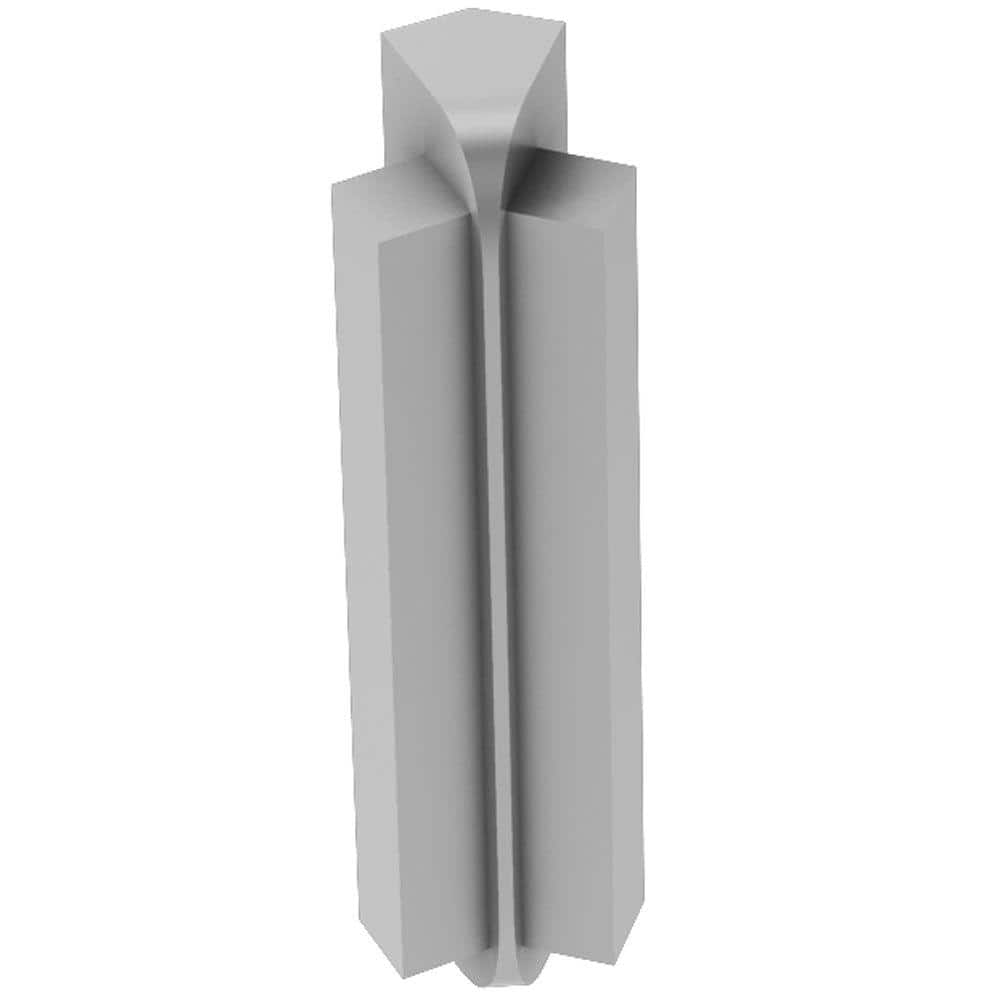 Rondec-Step Satin Anodized Aluminum 3/8 in. x 1-7/8 in. Metal 135° Inside Corner price history on PriceWatchPro
