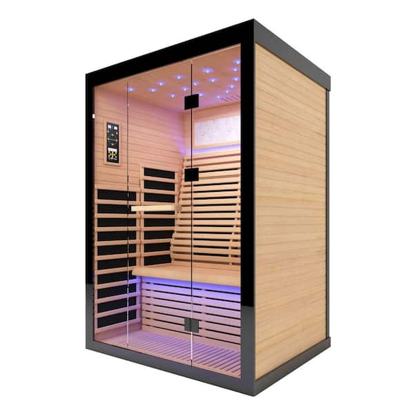 Spygo Felixo 2-Person Indoor Canadian Hemlock Luxury Far Infrared