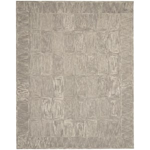 Vail Grey 8 ft. x 10 ft. Contemporary Area Rug