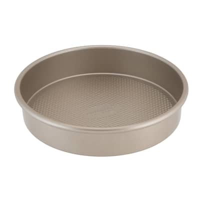 Oster Baker's Glee 9 in. Silver Aluminum Round Cake Pan 985117572M - The  Home Depot