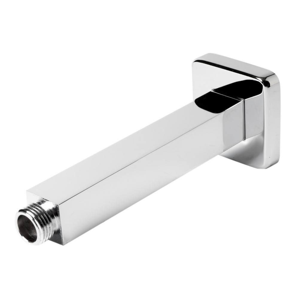 Polished Chrome 6" Square Ceiling Shower Arm