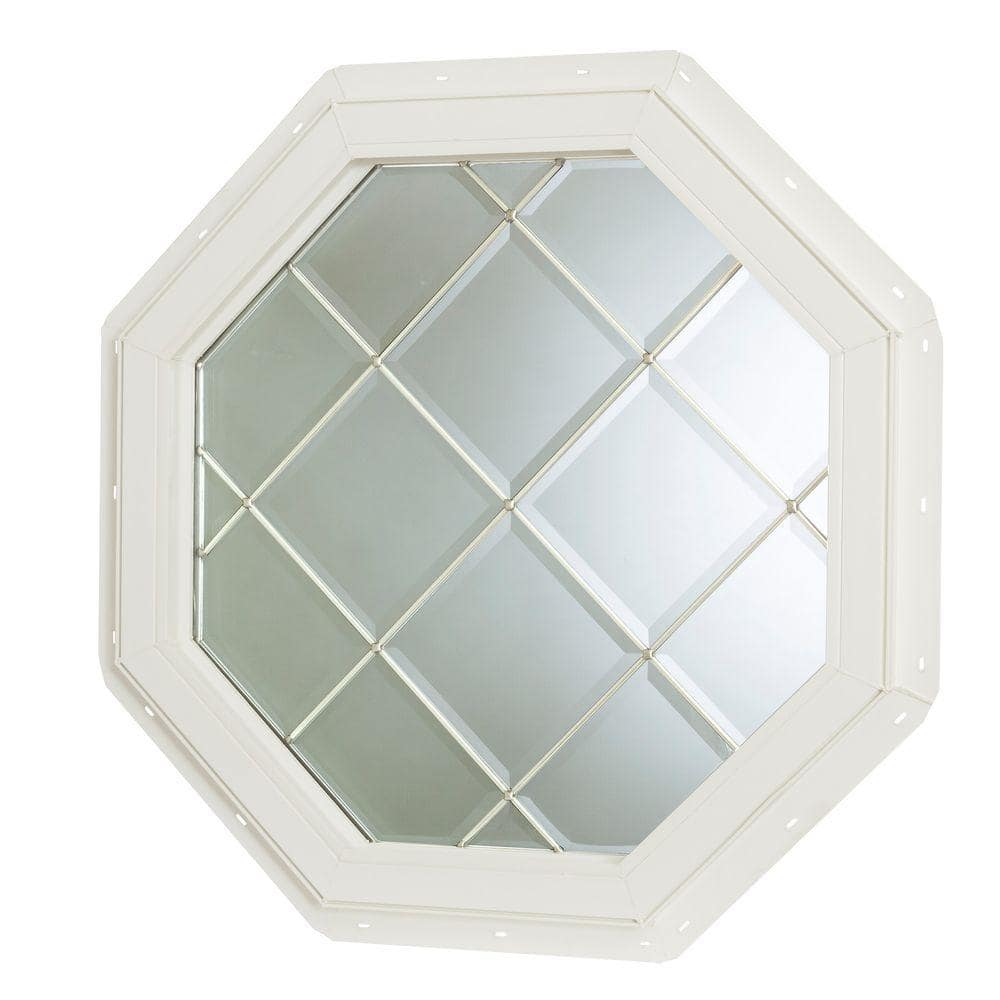 cut glass octagon windows