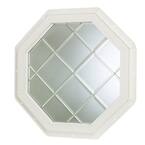 TAFCO WINDOWS 24 in. x 24 in. Fixed Octagon Geometric Vinyl Window with ...