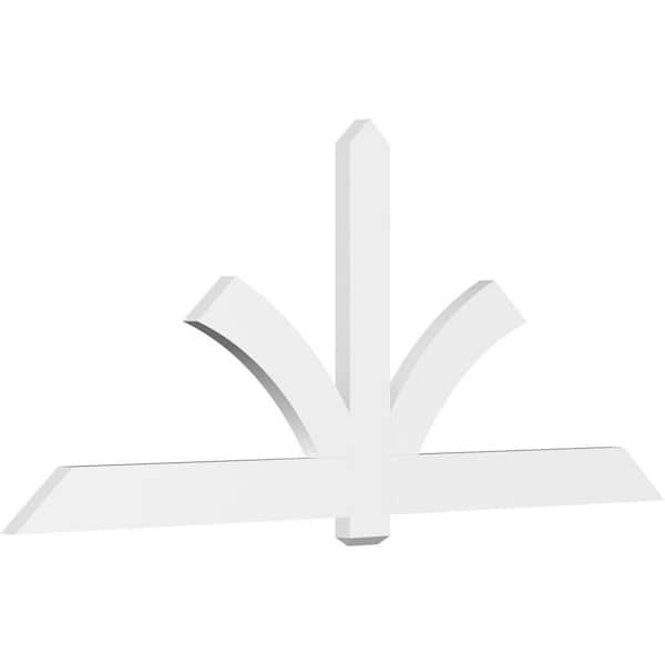 Ekena Millwork Redmond 96 in. W x 40 in. H x 2 in. D Signature Polyurethane Bracket