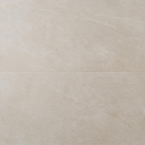 Ivy Hill Tile Monolith Crema Beige 23.62 in. x 47.24 in. Matte Porcelain Floor and Wall Tile (15.49 sq. ft./Case)