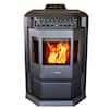 ComfortBilt HP22 Pellet Stove 2800 sq ft EPA Certified in Black HP22-Black  - The Home Depot