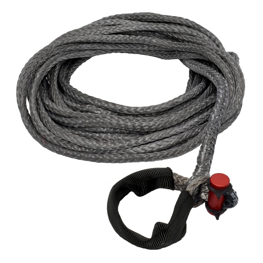 1//4/"X 50Ft Synthetic Winch Rope Cable Lines Recovery 6000-10000LBS ATV W Guard