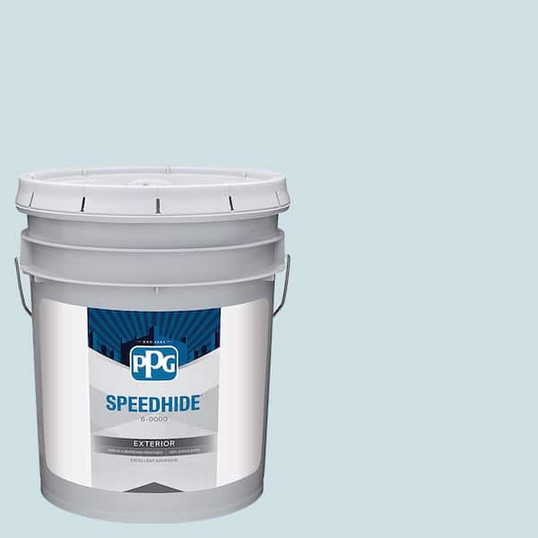 SPEEDHIDE 5 gal. PPG1150-2 Water Lily Flat Exterior Paint