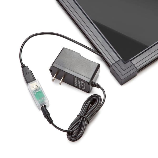 Alpine Industries 16 in. x 24 in. LED Illuminated Hanging Message