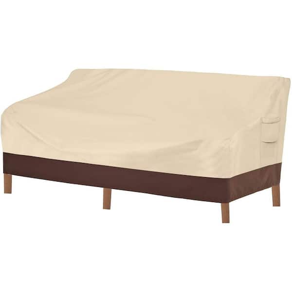 Unbranded Beige and Brown Lawn Heavy-Duty Patio Cover, 100% Waterproof Outdoor Cover