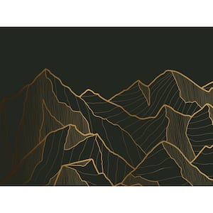 Falkirk Airdrie Landscapes Abstract Mountains Geometric Wall Mural