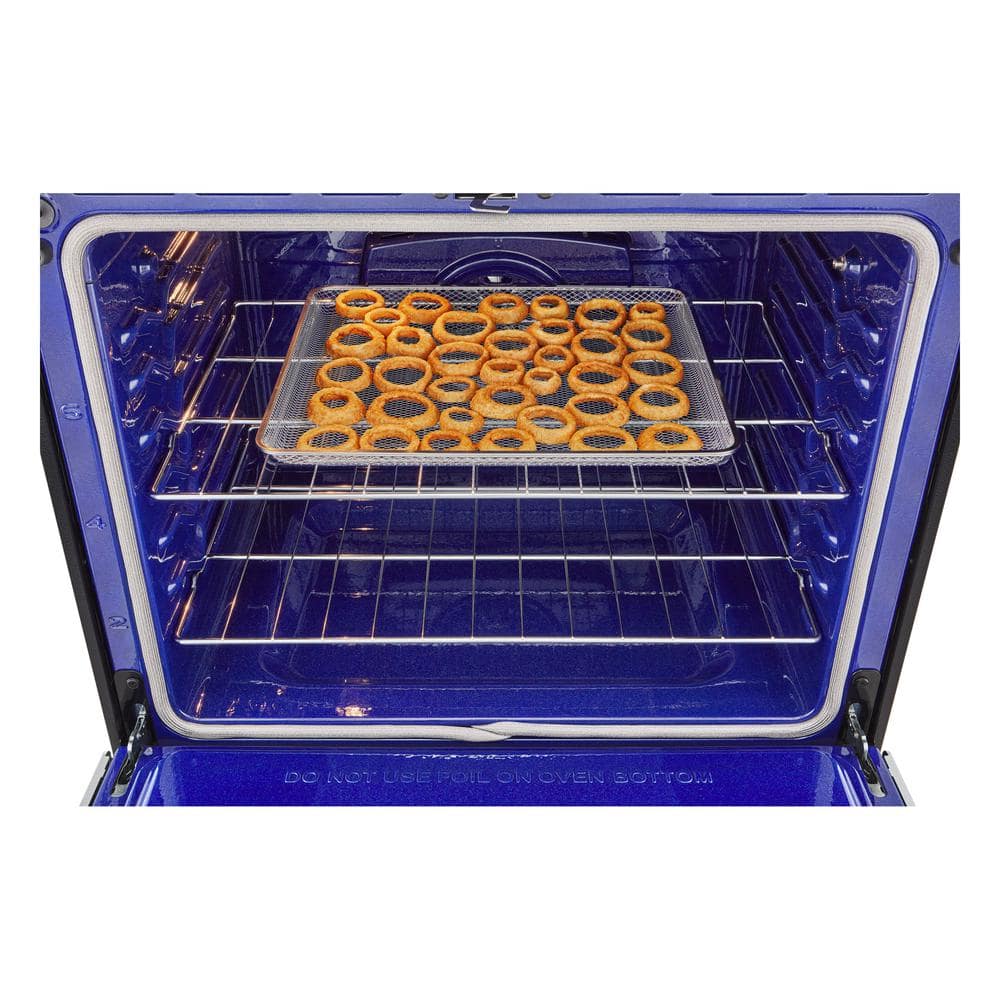 6.3 cu. ft. Stainless Steel Smart Dual Fuel Convection Range with Warming Drawer