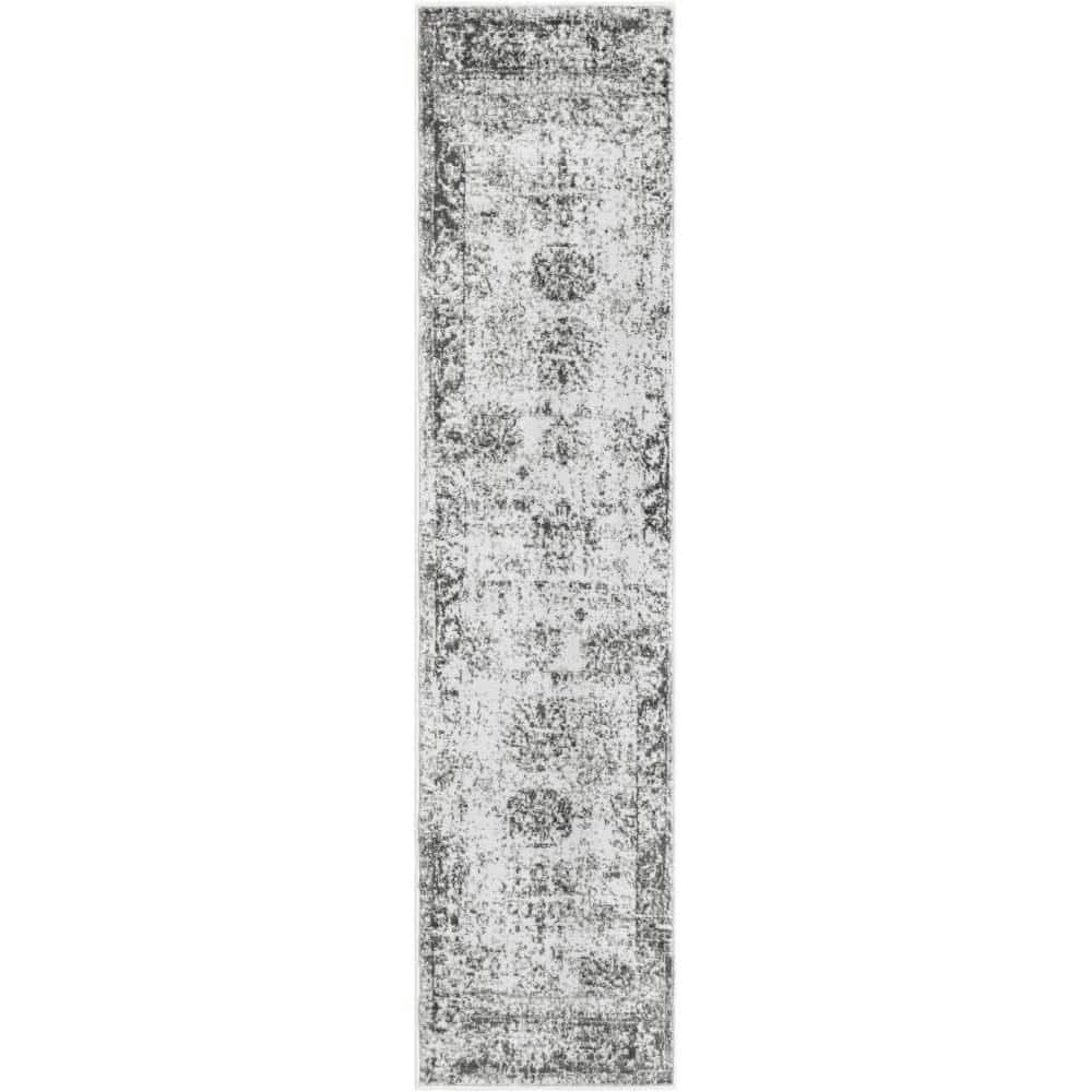 Sofia Casino Gray 2 ft. x 8 ft. Area Rug price history on PriceWatchPro