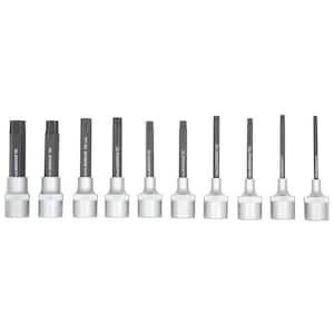 TORX Sockets and Bits Tool Set with ProGuard (10-Piece)