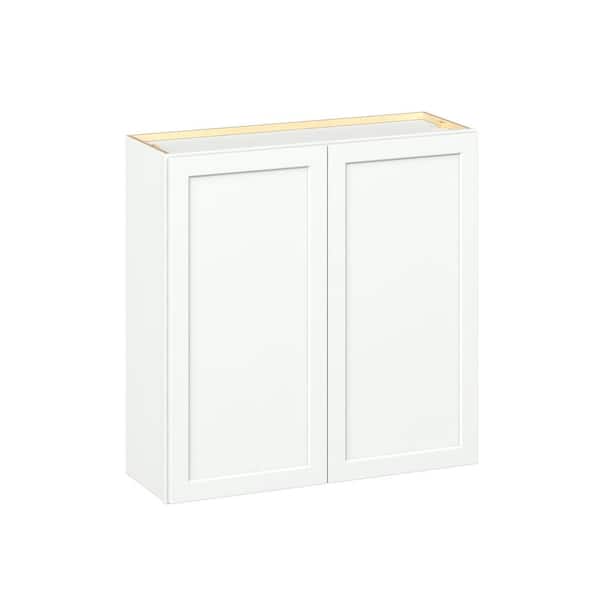 Emerson Pure White Wall 2-Door Ready to Assemble Kitchen Cabinet (36 in. W x 36 in. H x 12 in. D)