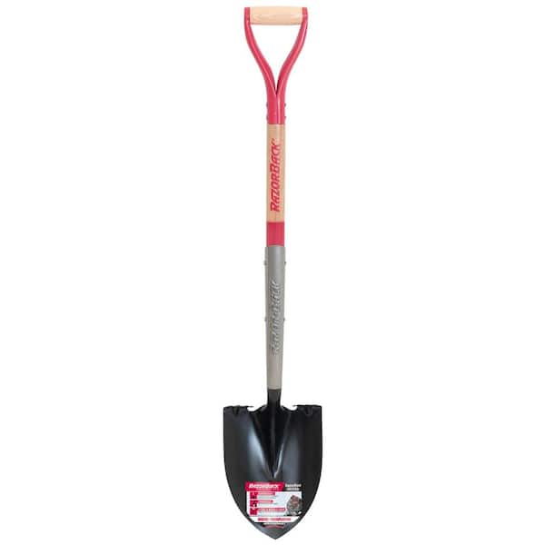 25.75 in. Wood Handle Super Socket Digging Shovel