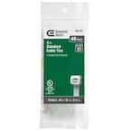 4 in. Cable Tie, Natural (40-Pack)