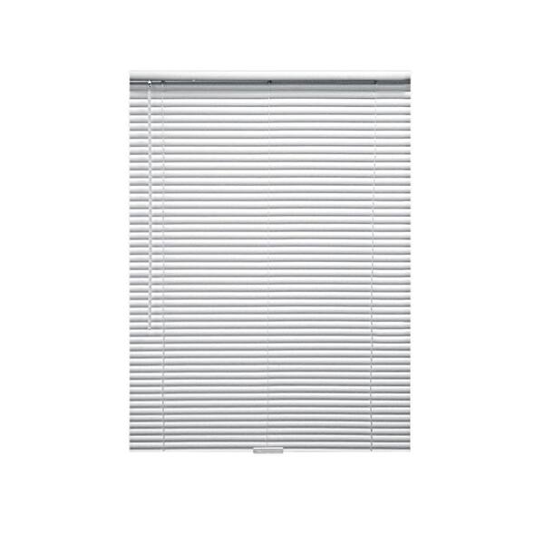 Designer's Touch White Cordless Room Darkening Premium Vinyl Blind 1 in. Slats 72 in. W x 48 in. L