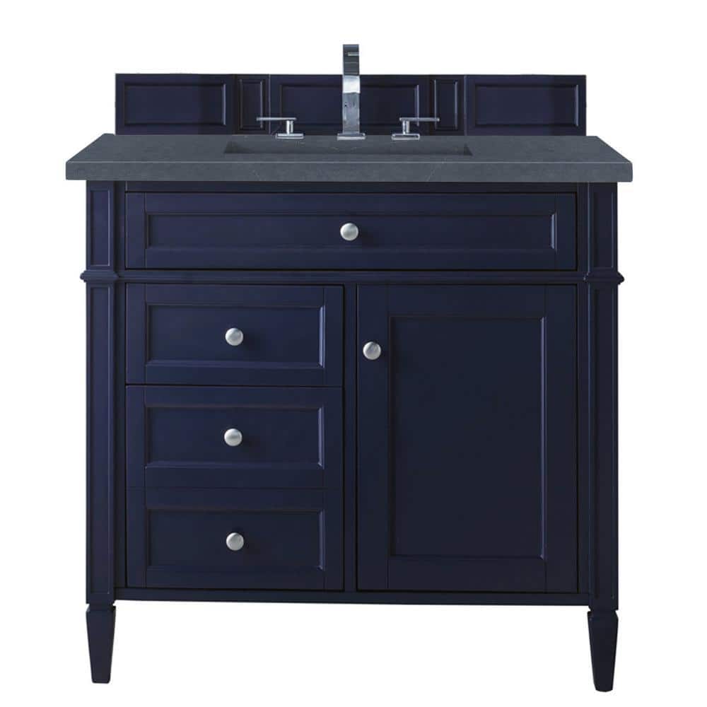 Brittany 36 in. W x 23.5 in.D x 34 in. H Single Bath Vanity in Victory Blue