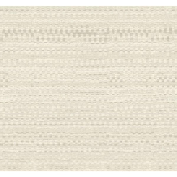 York Wallcoverings Beige Tapestry Stitch Textured Non-pasted Non-Woven Paper Wallpaper