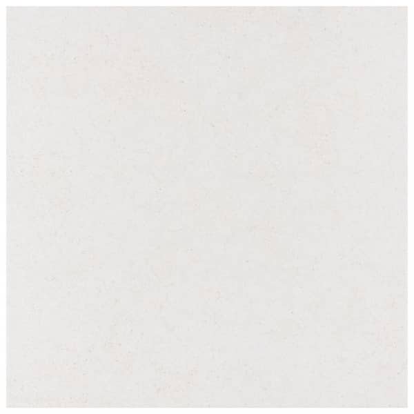 Merola Tile Vintage Blanco 9-3/4 in. x 9-3/4 in. Porcelain Floor and Wall Take Home Tile Sample