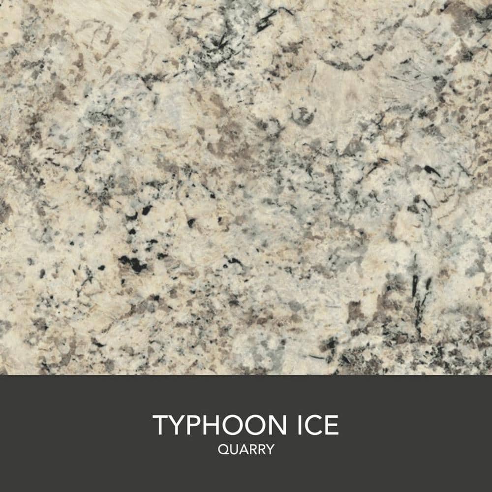 Typhoon Ice Quarry Laminate Endcap Kit with Eased Edge