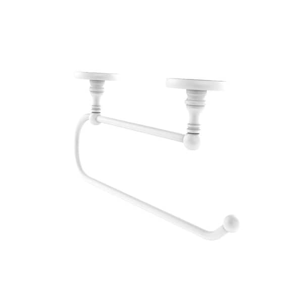 Allied Brass Skyline Collection Wall Mounted Toilet Paper Holder in Matte White