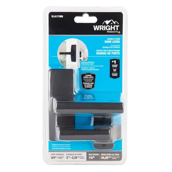 Wright Products Lena Surface Lever Mount Latch for Screen and