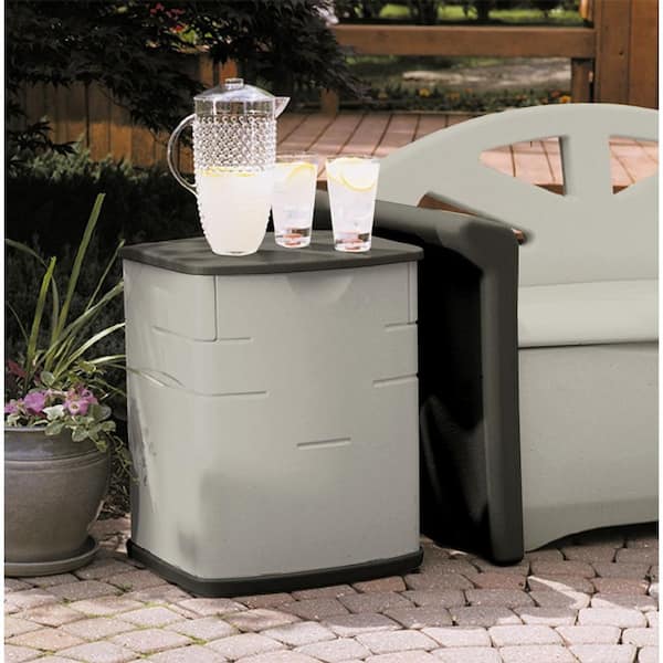 Rubbermaid 19 Gal. Resin Deck Box 1828823 - The Home Depot