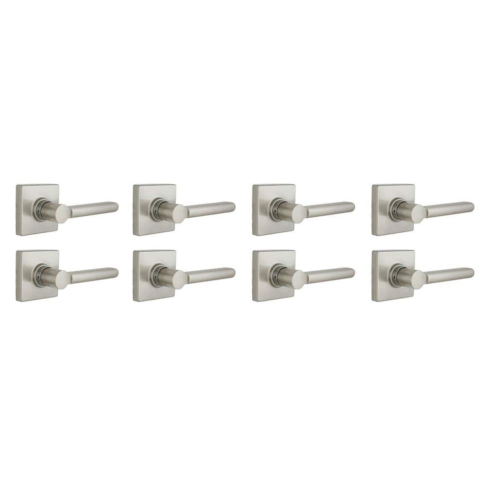 Tonebridge Satin Nickel Hall/Closet Door Lever with Square Rose 8-Pack price history on PriceWatchPro