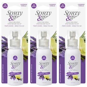2 fl. oz. Lavender Vanilla Air Freshener Spray (3-Pack)