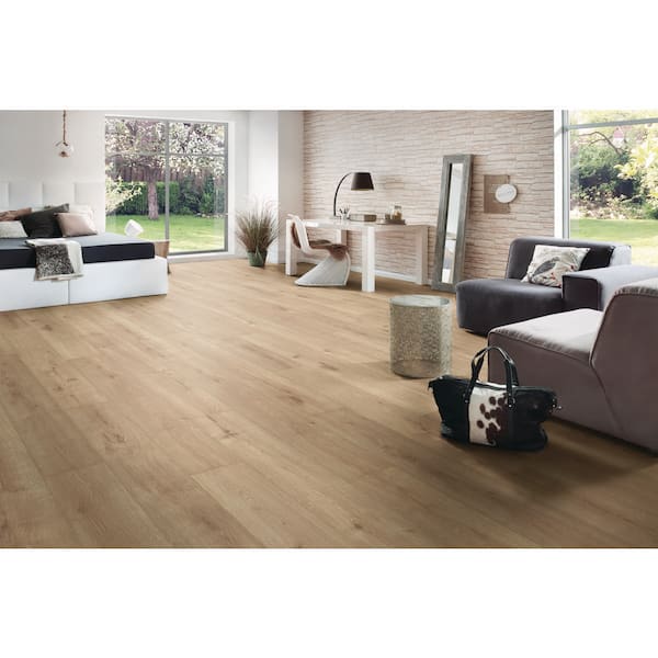 Summer Breeze Oak XL 13mm T x 9.64 in. W x 78.85 in. L Waterproof Laminate Wood Flooring (21.12 sq. ft./Case)