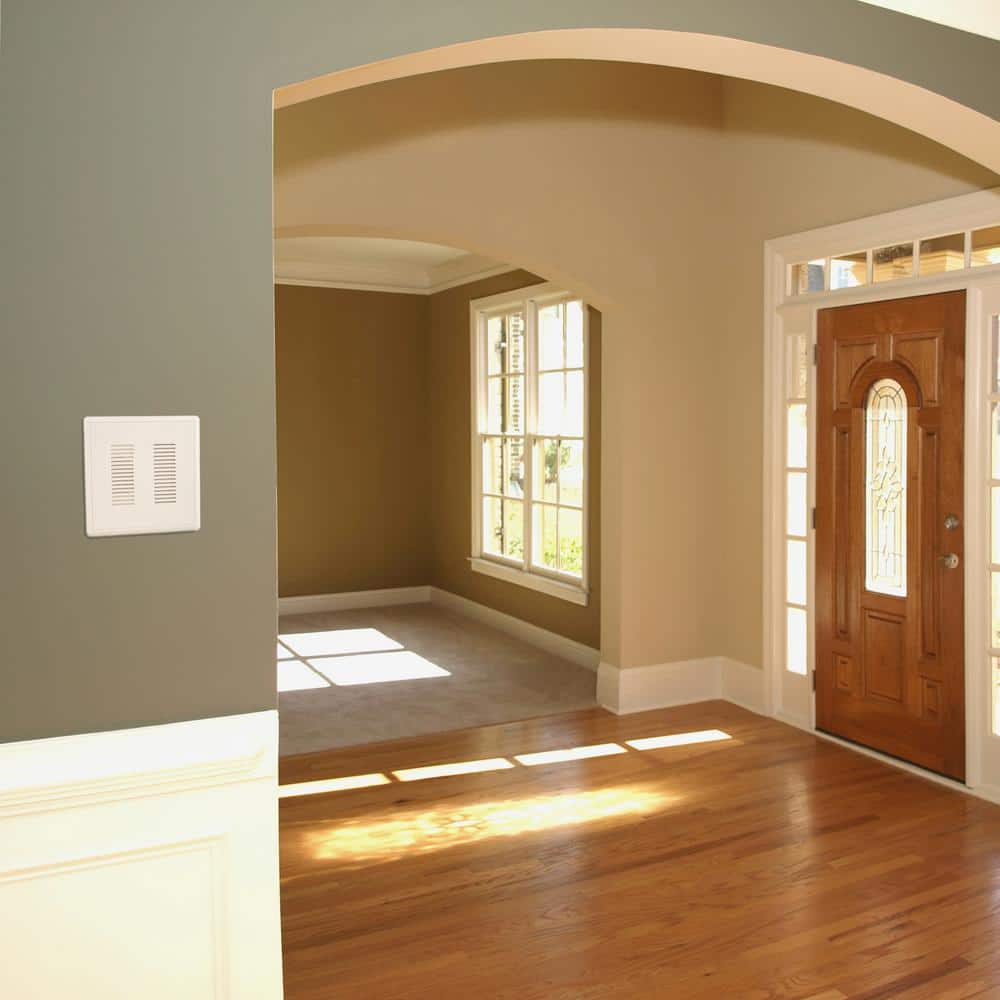 White and Black Modern Wired Doorbell Chime Kit