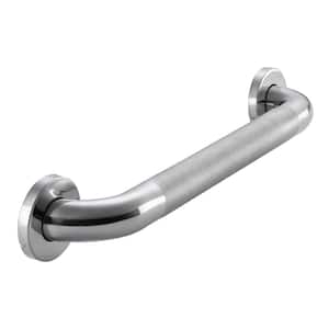 18 in. L x 3.1 in. ADA Compliant Grab Bar in Polished Stainless Steel