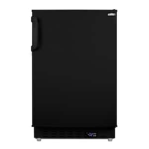 2.68 cu. ft. Manual Defrost Upright Freezer in Black, ADA Compliant