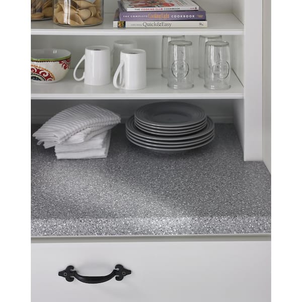 5 ft. x 12 ft. Laminate Sheet in Flint Crystall with Matte Finish