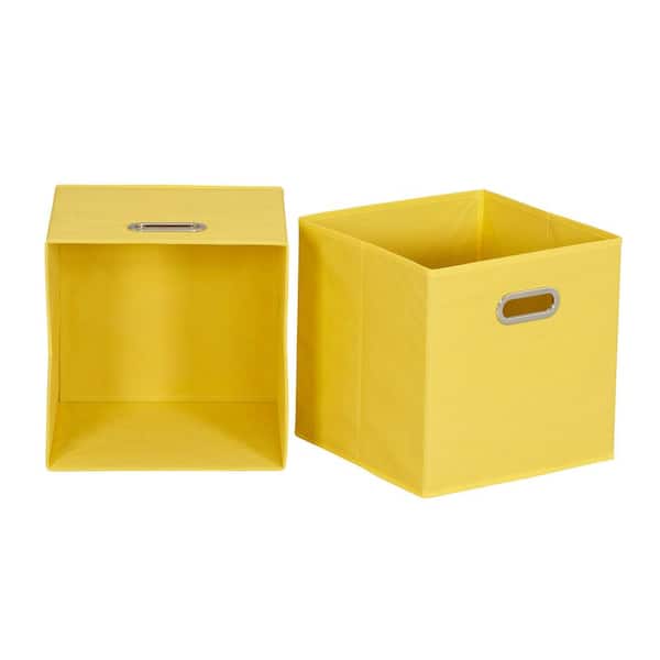 Medium Yellow: Felt Foldable Home Storage Basket - China Container and  Organizer price