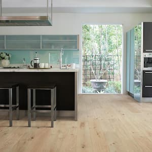 Tunitas French Oak 3/8 in. T x 6.5 in. W Click Lock Wire Brushed Engineered Hardwood Flooring (945.6 sq. ft./pallet)