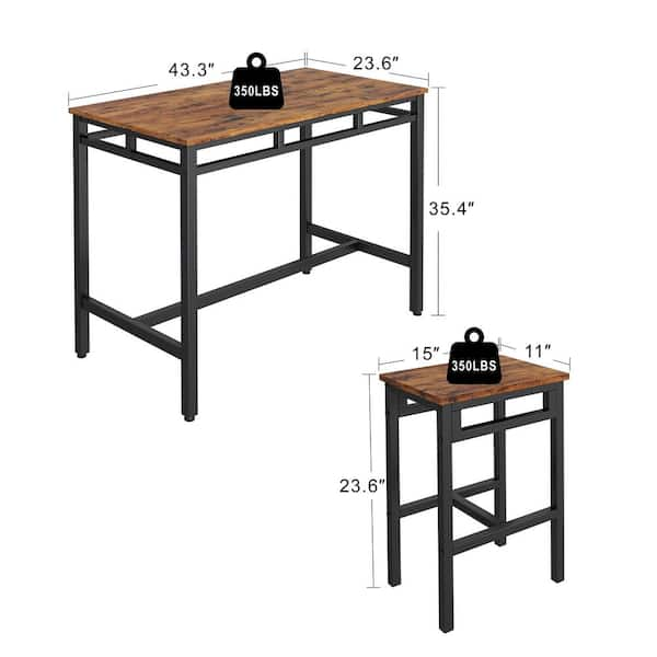  Customer reviews: Thyme & Table 3 Piece High