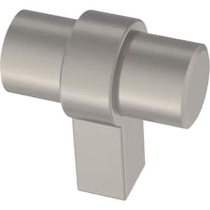 Simple Wrapped Bar 1-1/4 in. (32 mm) Stainless Steel Cabinet Knob (30-Pack)