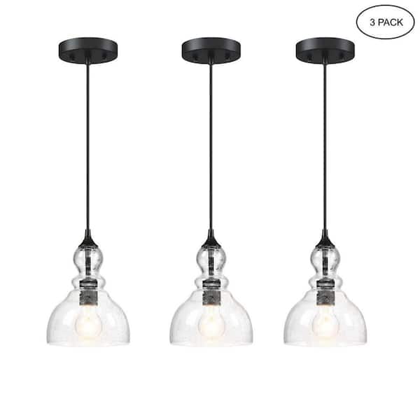 Hukoro 60 Watt 1-Light Dark Bronze Te...