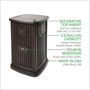 Designer Series 3.5 Gal. Evaporative Humidifier for 2,400 sq. ft.