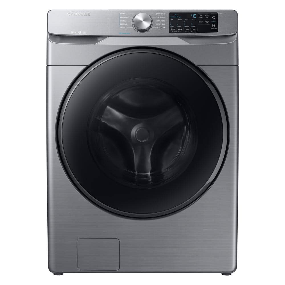Shop 4.5 cu. ft. High-Efficiency Platinum Front Load Washing Machine with Steam, ENERGY STAR from Home Depot on Openhaus