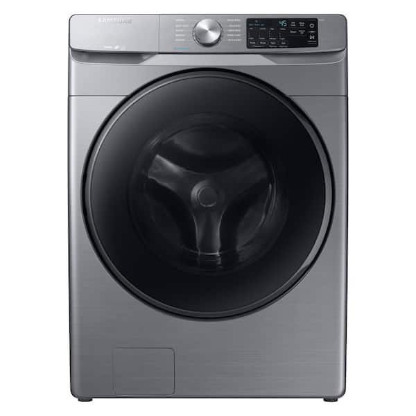 Samsung 4.5 cu. ft. High-Efficiency Front Load Washer with Steam in Platinum