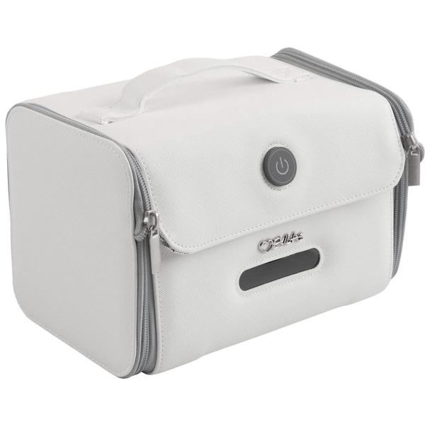 EVLA'S Rechargeable UV Light Sanitizer Bag, White EV-PORTUV-WHT
