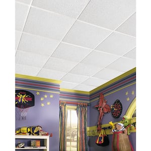 SuperTuff 2 ft. x 2 ft. Tegular Ceiling Tile (48 sq. ft. / Case)