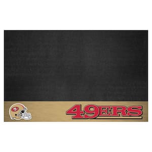 San Francisco 49ers 26 in. x 42 in. Grill Mat
